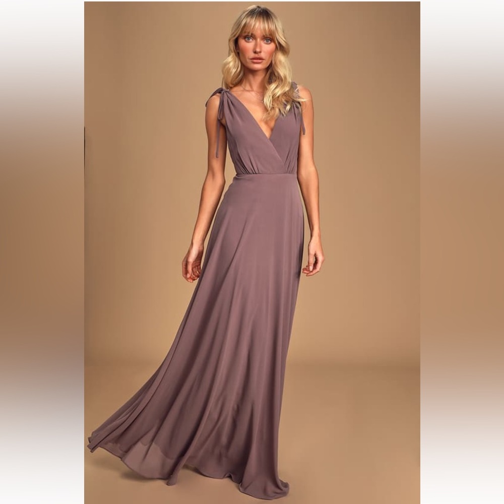 Lulus Dusty Purple Dress